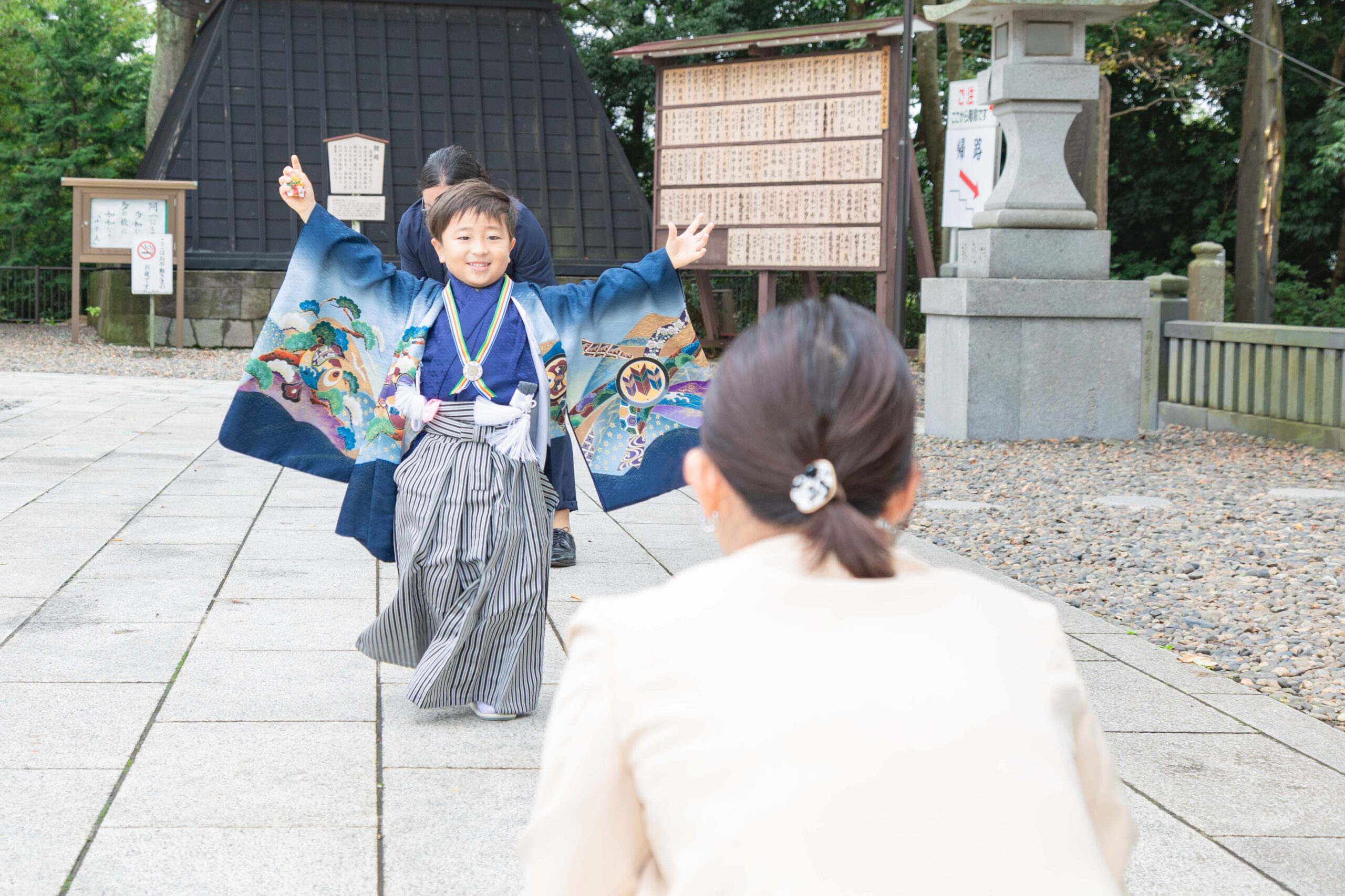 沢山の気配りに終始笑顔